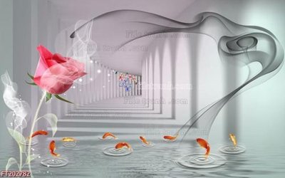 Ảnh gốc File in tranh tường 3D FT202782 (độ nét cao) in tráng gương