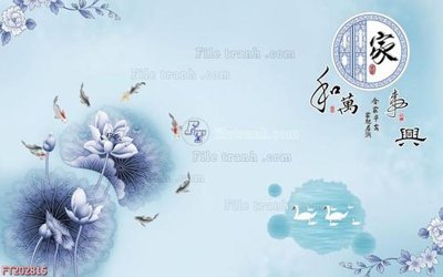 File tranh File in tranh tường 3D FT202815 (gốc) chủ đề thiên nhiên