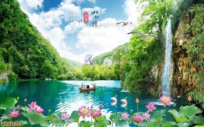 Download file gốc File in tranh tường 3D FT202868 (in mica) trong suốt