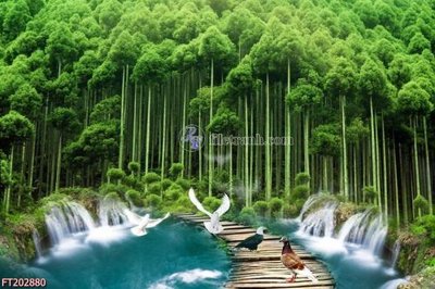 Tải file File in tranh tường 3D FT202880 (ảnh gốc) in tranh kính