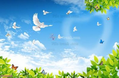 Chi tiết file tranh tráng gương File in tranh tường 3D FT202943 (ảnh gốc)