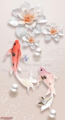 File tranh ảnh gốc File in tranh tường 3D FT202977 dùng cho in khổ lớn