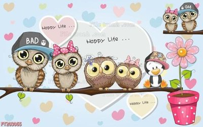 Tải file File in tranh tường 3D FT203065 (gốc) làm file thiết kế