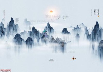 Tải file File in tranh tường 3D FT203074 (gốc) làm tranh trang trí