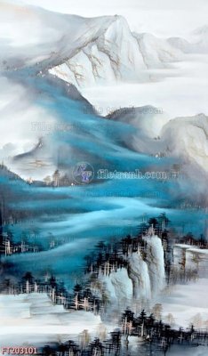 Download file File in tranh tường 3D FT203101 (chuẩn in) chất lượng cao