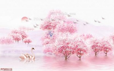 File gốc File in tranh tường 3D FT203112 (PNG) chất lượng cao