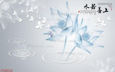 File gốc File in tranh tường 3D FT203118 (phong cách) châu Âu