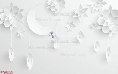 File PSD File in tranh tường 3D FT203133 (bản gốc) dễ dàng edit