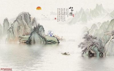 File gốc in ấn File in tranh tường 3D FT203201 chất lượng vượt trội