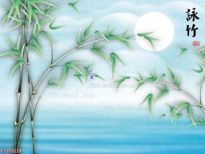 File gốc File in tranh tường 3D FT203224 (in ấn) màu sắc trung thực