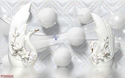 Tải file File in tranh tường 3D FT203236 (gốc) làm file thiết kế