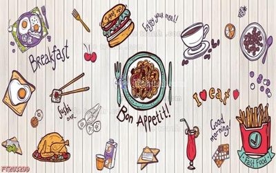 File gốc File in tranh tường 3D FT203299 (in tráng gương) hiện đại