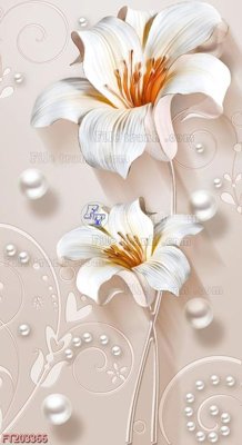 File tranh gốc File in tranh tường 3D FT203366 (bản đẹp) độc quyền