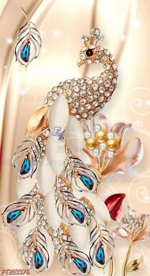 File tranh in trần 3D File in tranh tường 3D FT203376 (ảnh gốc)