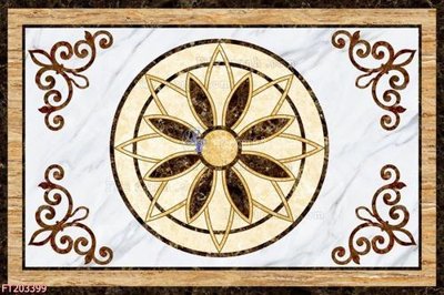 File in mica File in tranh tường 3D FT203399 (bản gốc) sắc sảo