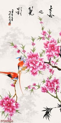 File gốc File in tranh tường 3D FT203414 (in tráng gương) ốp tường