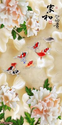 File gốc File in tranh tường 3D FT203451 (trang trí) phòng ngủ