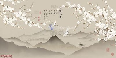 File gốc File in tranh tường 3D FT203473 (cho in ấn) độc quyền