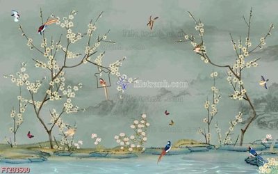 File PSD File in tranh tường 3D FT203500 (bản gốc) chất lượng nhất