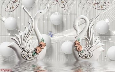 File in ấn chuyên nghiệp File in tranh tường 3D FT203611 (file gốc)