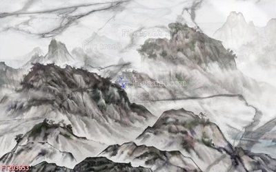 File tranh PSD File in tranh tường 3D FT203653 chất lượng cao