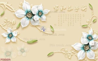 File ảnh File in tranh tường 3D FT203670 (gốc) in Hiflex