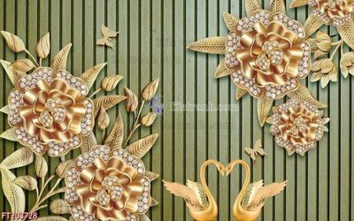 File tranh File in tranh tường 3D FT203728 (bản gốc) treo phòng ăn