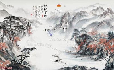 File PSD File in tranh tường 3D FT203790 (bản gốc) đã tách nền