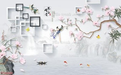 Tải file File in tranh tường 3D FT203803 (ảnh gốc) in tranh kính