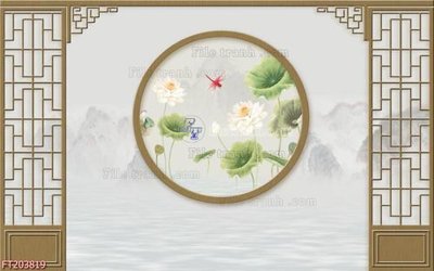 Chi tiết file ảnh File in tranh tường 3D FT203819 sắc nét