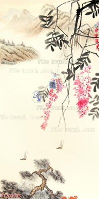 Hình ảnh file gốc File in tranh tường 3D FT203905 cho in UV