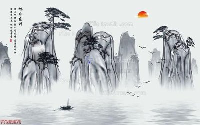 File tranh File in tranh tường 3D FT203970 (bản gốc) in canvas