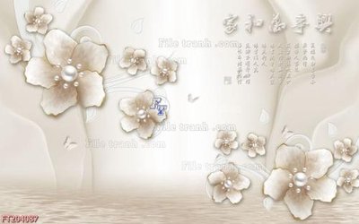 Cung cấp file tranh gốc File in tranh tường 3D FT204087 độc quyền