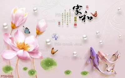 File tranh File in tranh tường 3D FT204094 (bản gốc) in lụa 5D