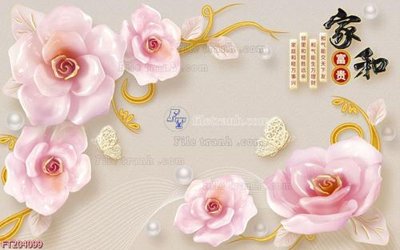 File ảnh File in tranh tường 3D FT204099 (gốc) in poster