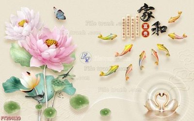 File in mica File in tranh tường 3D FT204129 (bản gốc) siêu trong