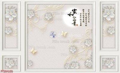 File tranh gốc in trần nhà File in tranh tường 3D FT204160 3D