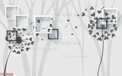 Download file gốc File in tranh tường 3D FT204166 (in lụa) cao cấp