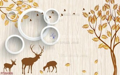 File tranh gốc File in tranh tường 3D FT204180 (bản đẹp) độc quyền