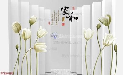 File in trần File in tranh tường 3D FT204190 (file gốc) xuyên sáng