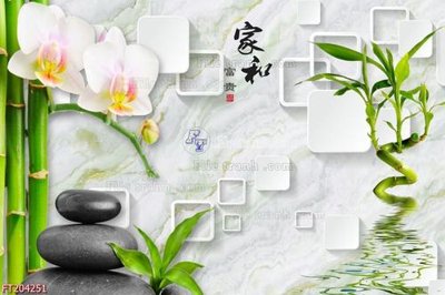 Download file tranh File in tranh tường 3D FT204251 (file gốc PSD)