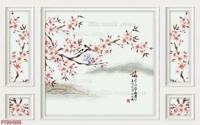 Tải file File in tranh tường 3D FT204256 (ảnh gốc) file AI/EPS