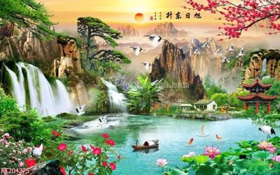 Download file gốc File in tranh tường 3D FT204275 (độ nét cao)