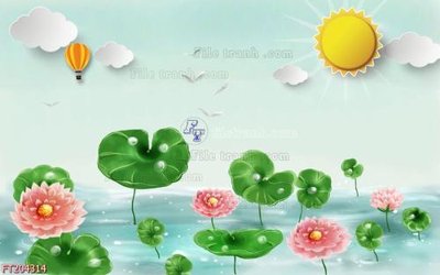 File PSD File in tranh tường 3D FT204314 (bản gốc) đã tách nền