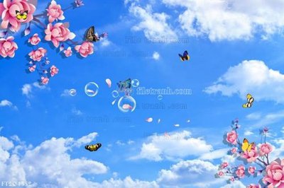 File gốc File in tranh tường 3D FT204352 (in lụa) cao cấp