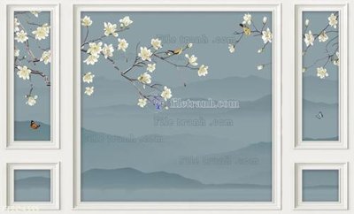 Tải file File in tranh tường 3D FT204355 (gốc) in trên mọi chất liệu