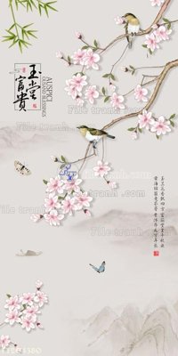 File in mica File in tranh tường 3D FT204380 (bản gốc) siêu trong