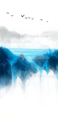 File PSD File in tranh tường 3D FT204399 (gốc) cho in quảng cáo