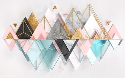 File gốc File in tranh tường 3D FT204434 (trang trí) phòng ngủ