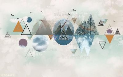 File in trần File in tranh tường 3D FT204455 (file gốc) chủ đề vũ trụ